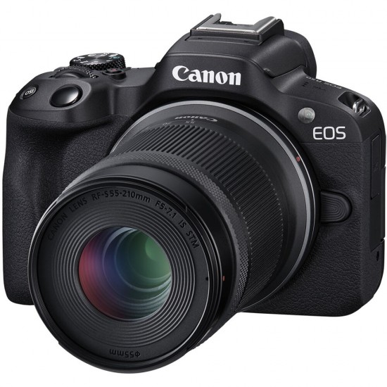 Canon EOS R50 Mirrorless Camera with 18-45mm and 55-210mm